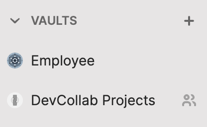 1password bundles passwords into vaults